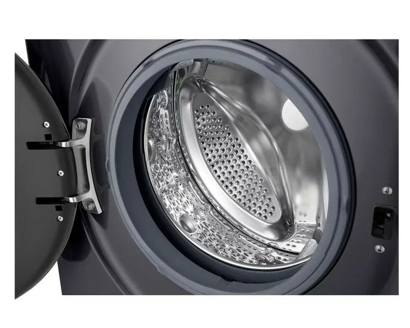 LG 7kg Front Loader Washing Machine Black F2Y1HYP6J-4