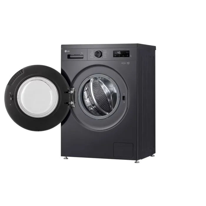 LG 7kg Front Loader Washing Machine Black F2Y1HYP6J