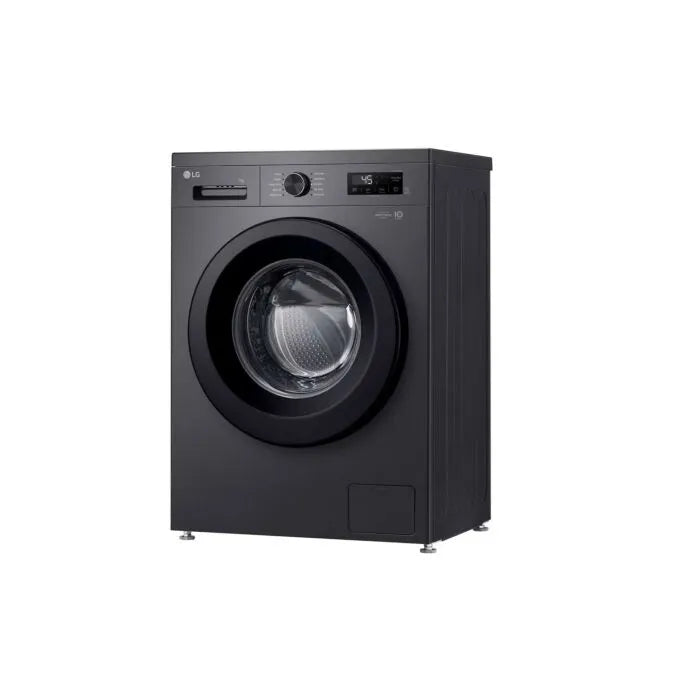 LG 7kg Front Loader Washing Machine Black F2Y1HYP6J