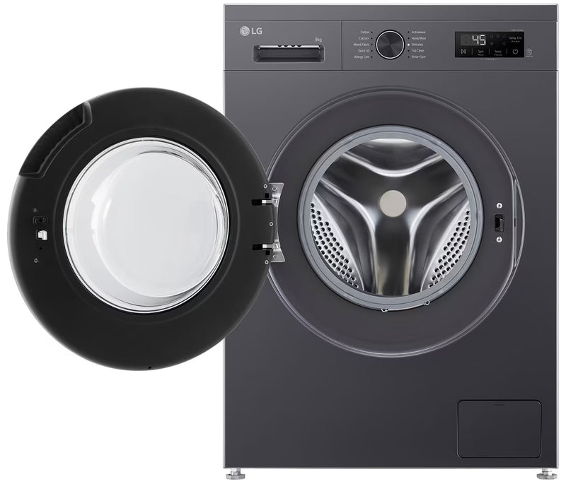 LG 9kg Front Loader Washing Machine Middle Black F2Y1VYP6J-3