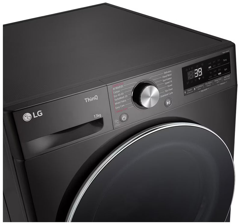 LG 13Kg Front Loader With AI DD +Steam Black Finish F4Y9LWP2ZB-3