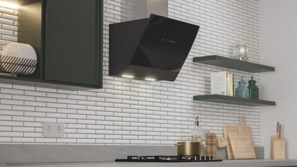 Falco Cookerhood 60CM Black Glass FAL60S03E-5