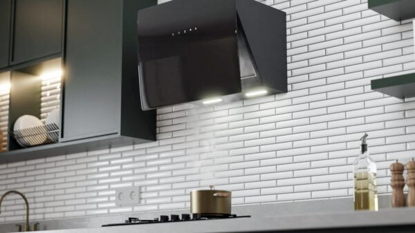 Falco Cookerhood 60CM Black Glass FAL60S03E-6