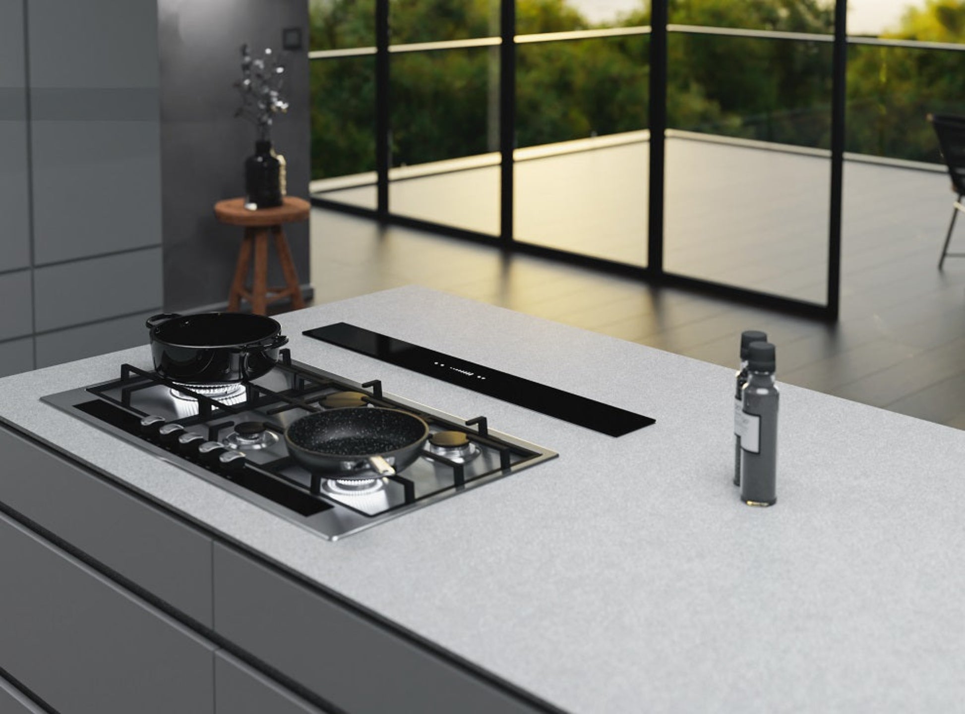 Falco Cookerhood Stainless Steel FAL90DDG-4