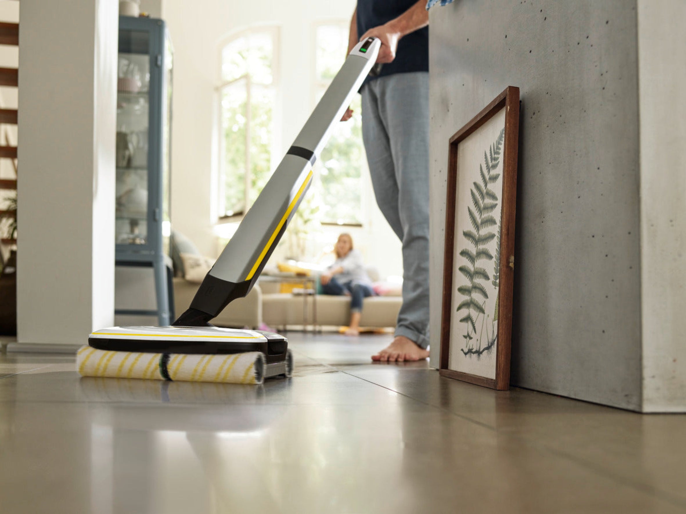 Karcher Wet And Dry Floor Cleaner Yellow FC7