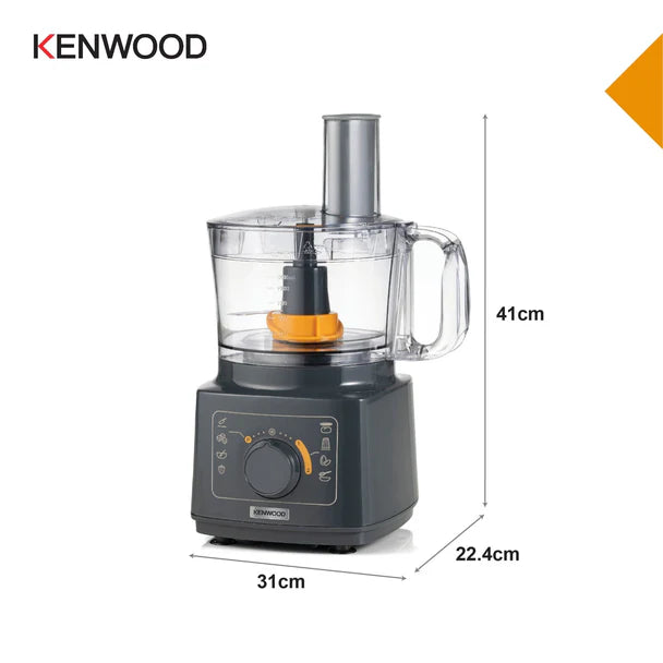 Kenwood Food Processor Essentials Collection 750W Grey FDP03.50GY-6