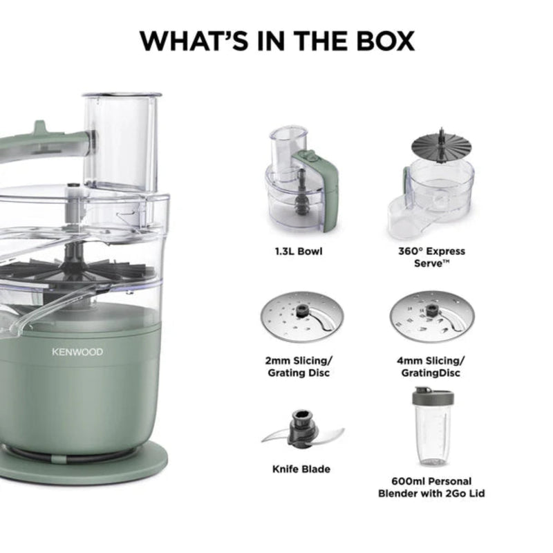 Kenwood Blend & Go Blender & Food Processor FDP23.380GR-2