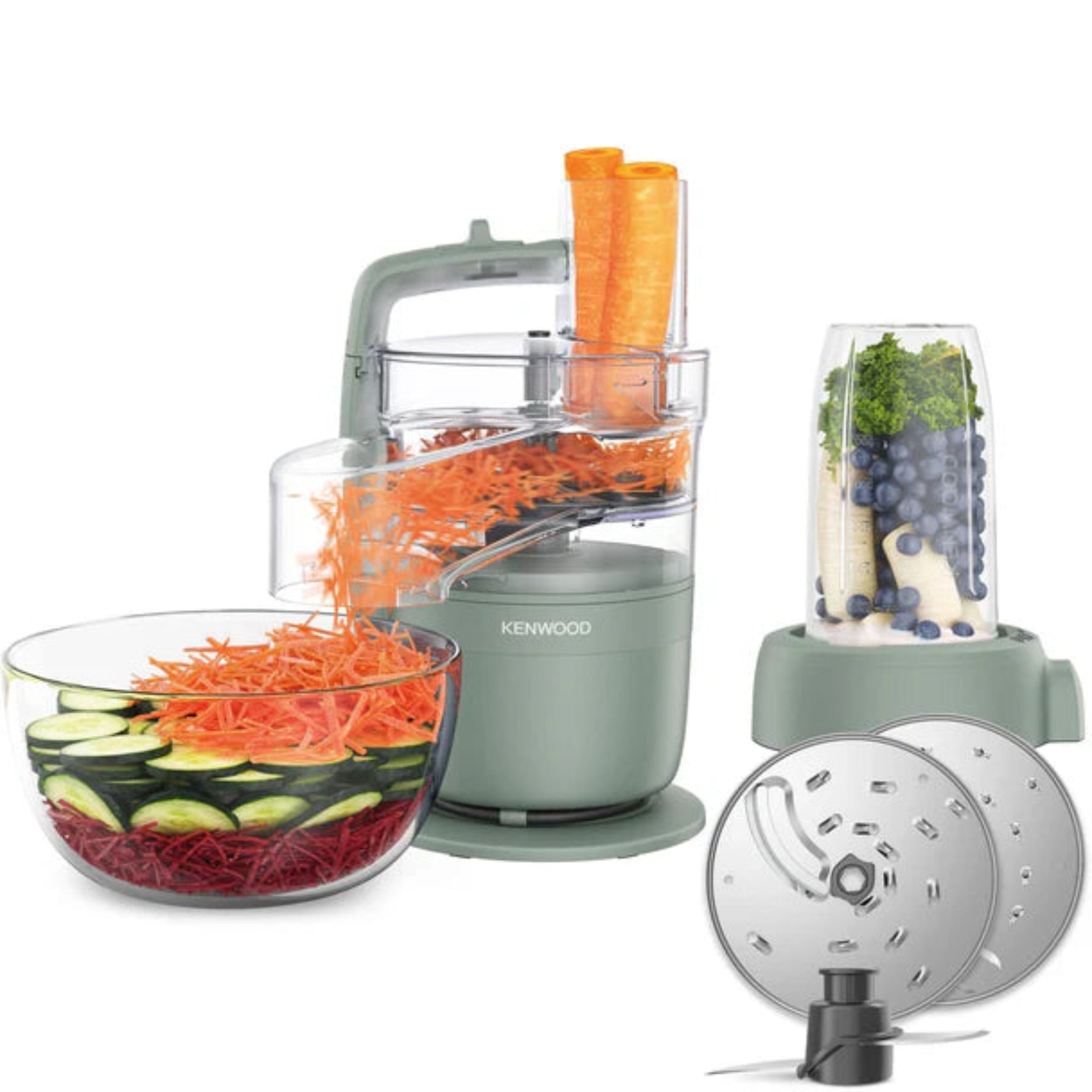 Kenwood Blend & Go Blender & Food Processor FDP23.380GR