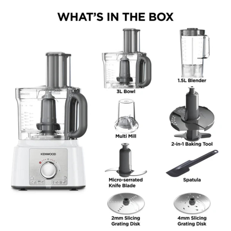 Kenwood Multipro Express White FDP65.400WH-3