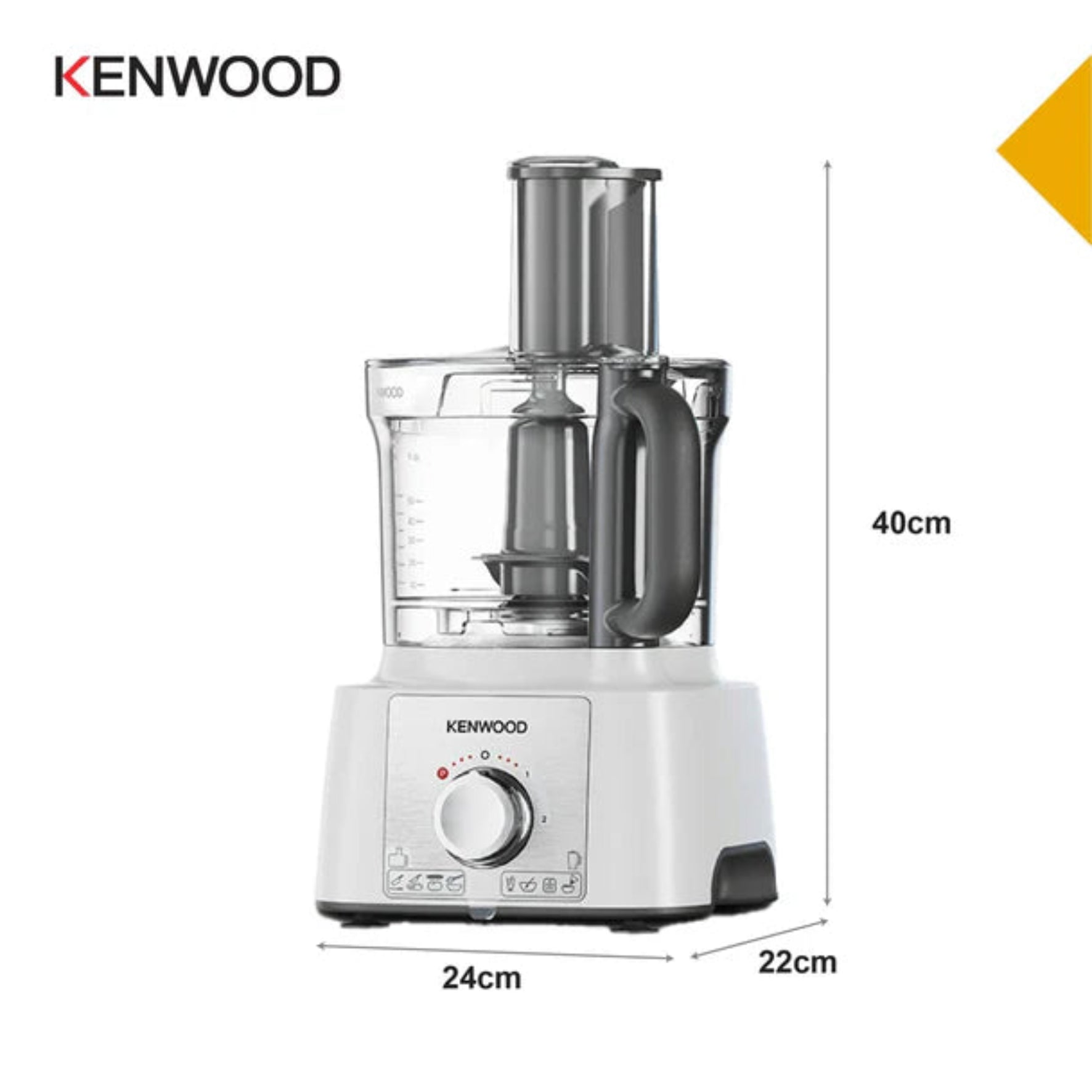 Kenwood Multipro Express White FDP65.400WH-2