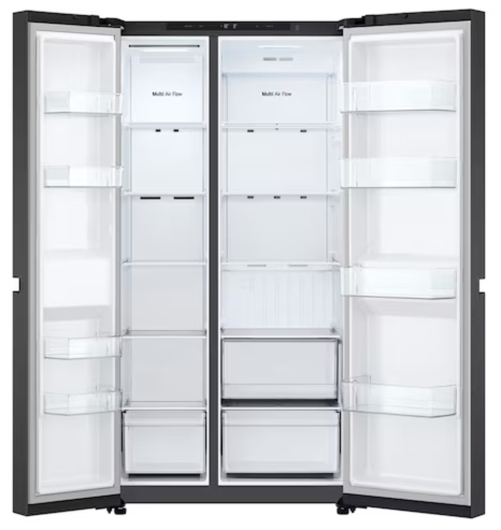 LG 703L Side by Side Fridge In Black Finish GC-B257KQJW-7