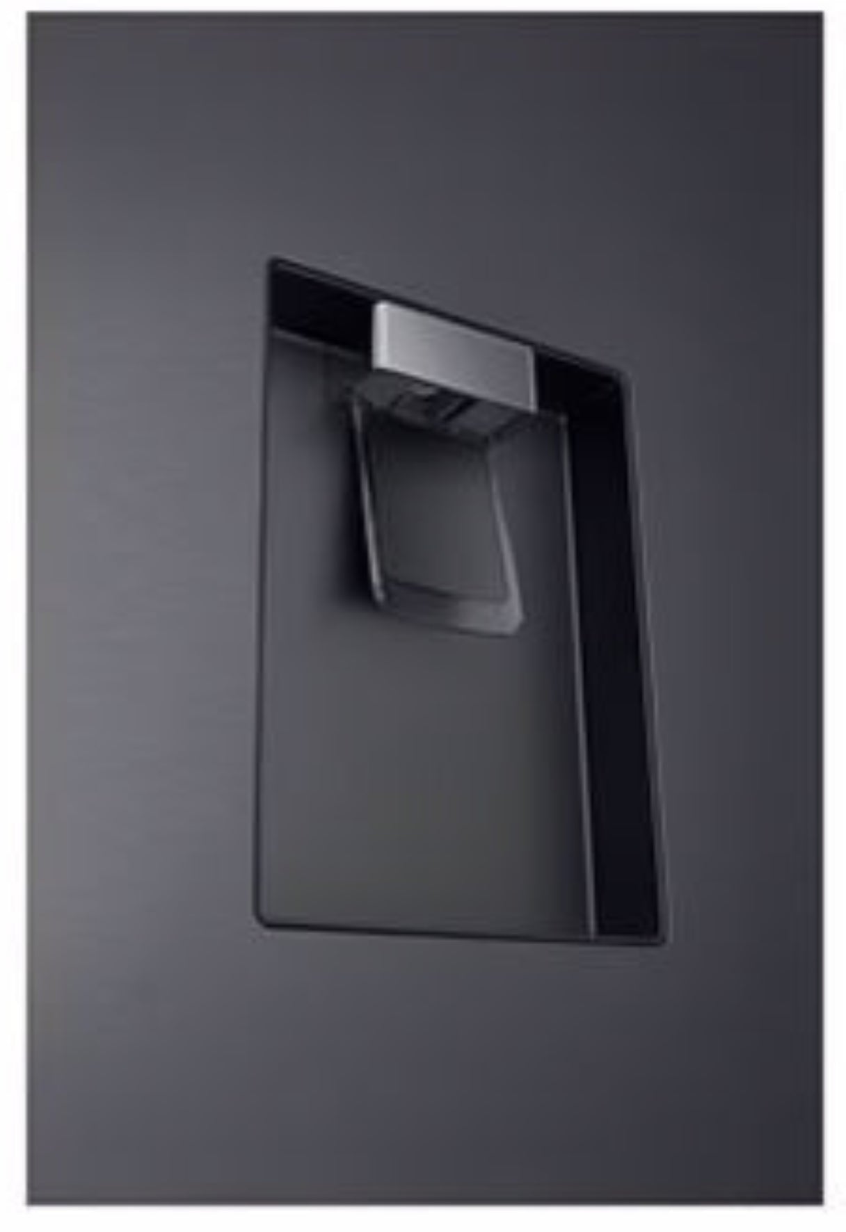 LG 380L Pigeon Pair Upright Fridge Matte Black GC-F411EQDM