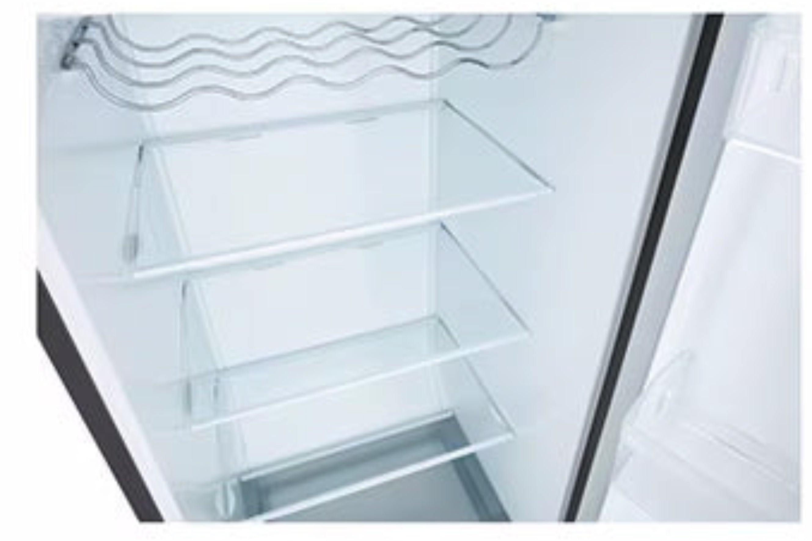 LG 380L Pigeon Pair Upright Fridge Matte Black GC-F411EQDM