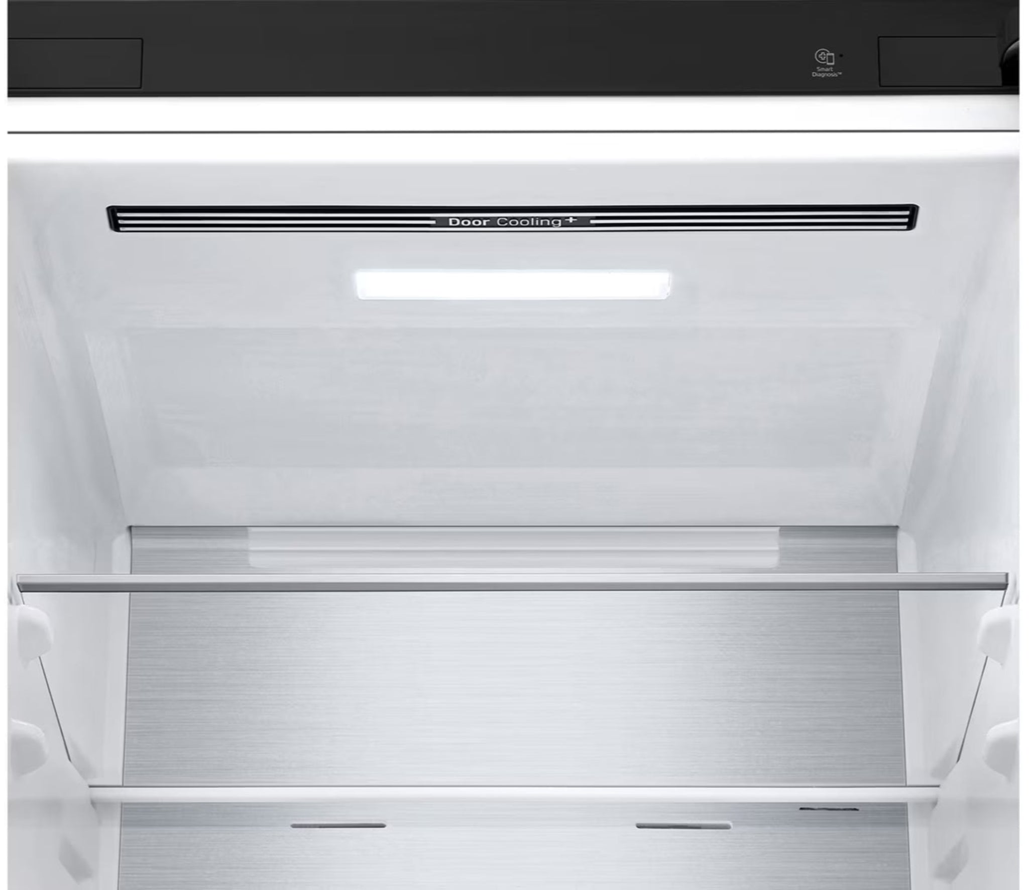 LG 343L Fridge Freezer Black GC-F459FSUW