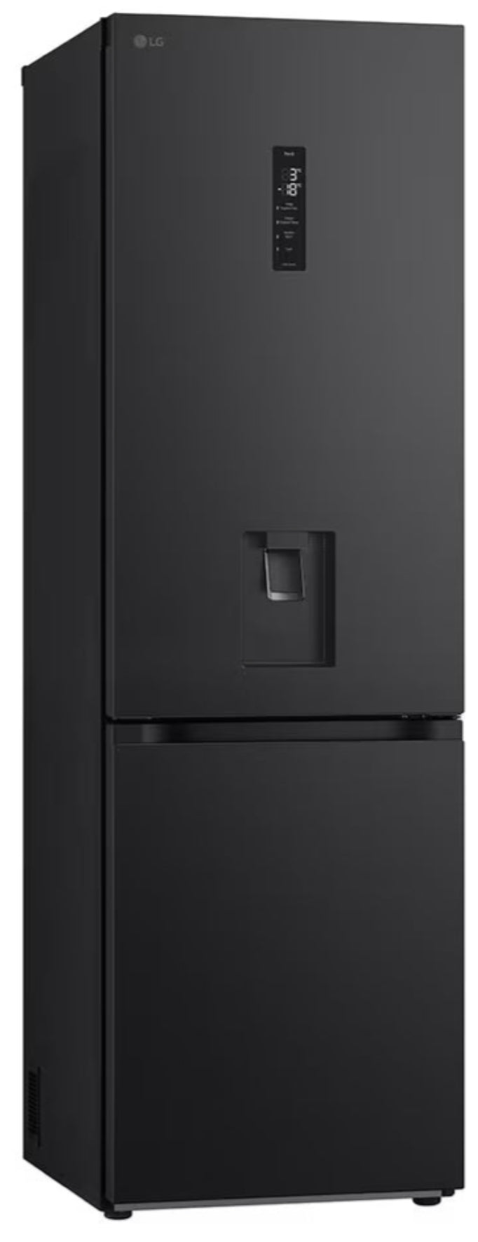 LG 343L Fridge Freezer Black With Door Cooling+ GC-F459FSUW-1