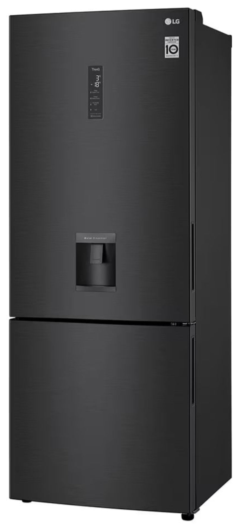 LG 446L Fridge Freezer Black GC-F569NQHM