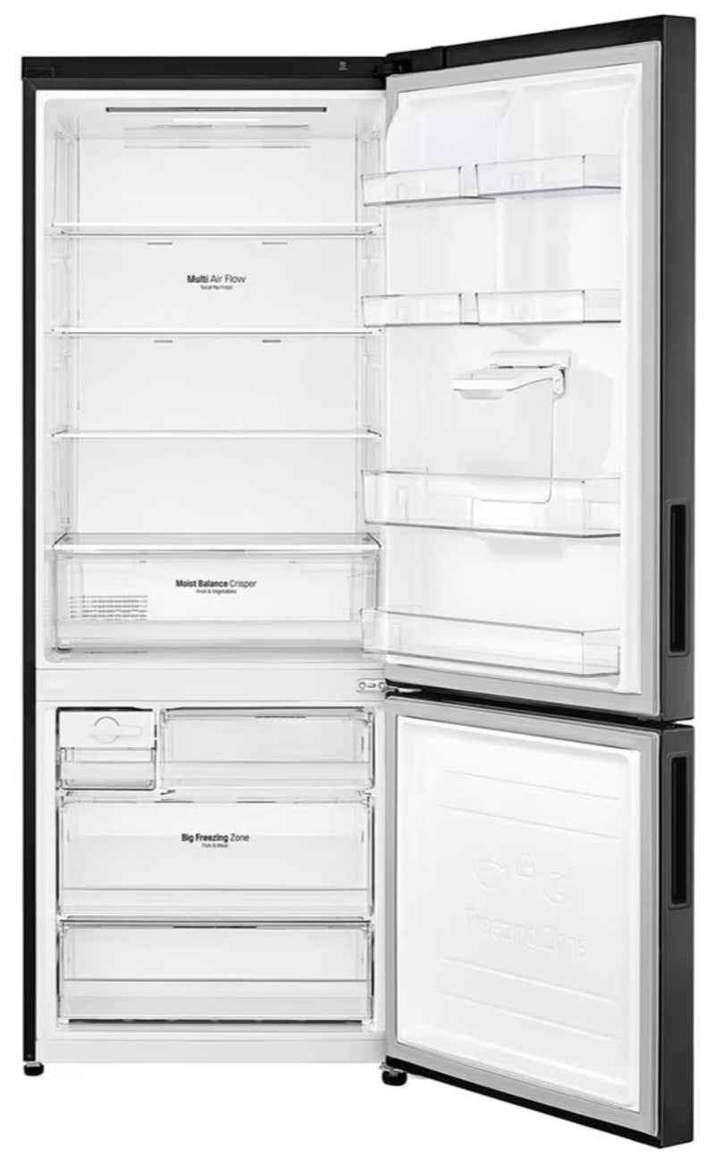 LG 446L Fridge Freezer Black GC-F569NQHM-13
