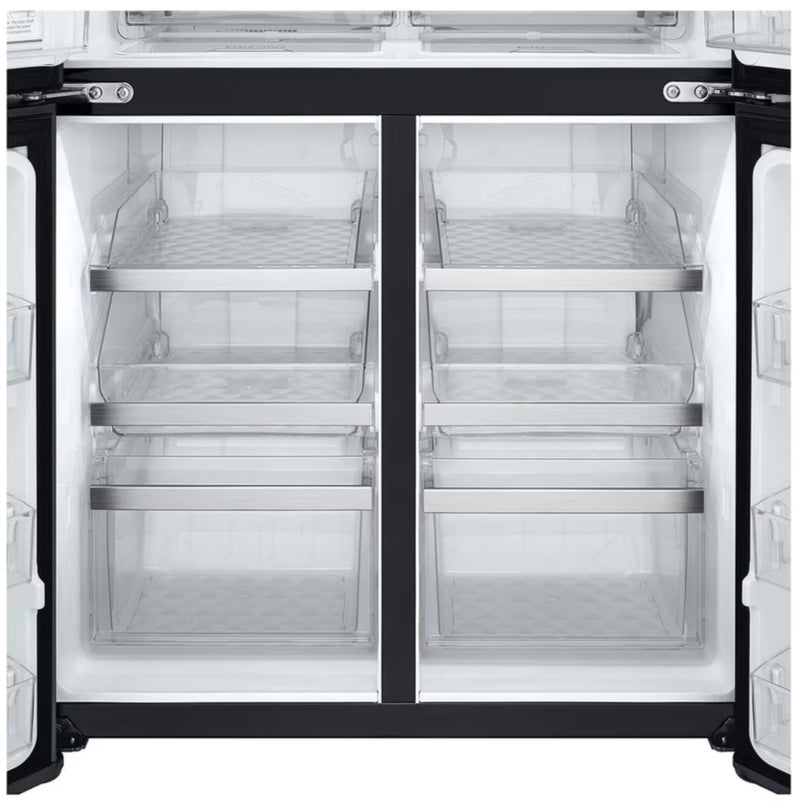 LG 679L Multi Door in Door With UVnano Fridge Black GC-J24FFCBB-8
