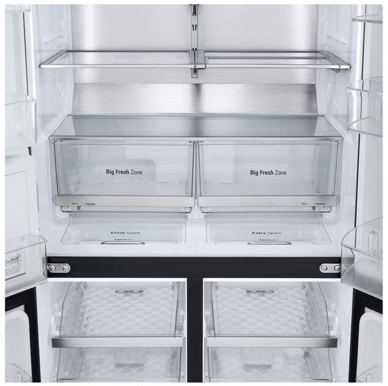 LG 679L Multi Door in Door With UVnano Fridge Black GC-J24FFCBB-6
