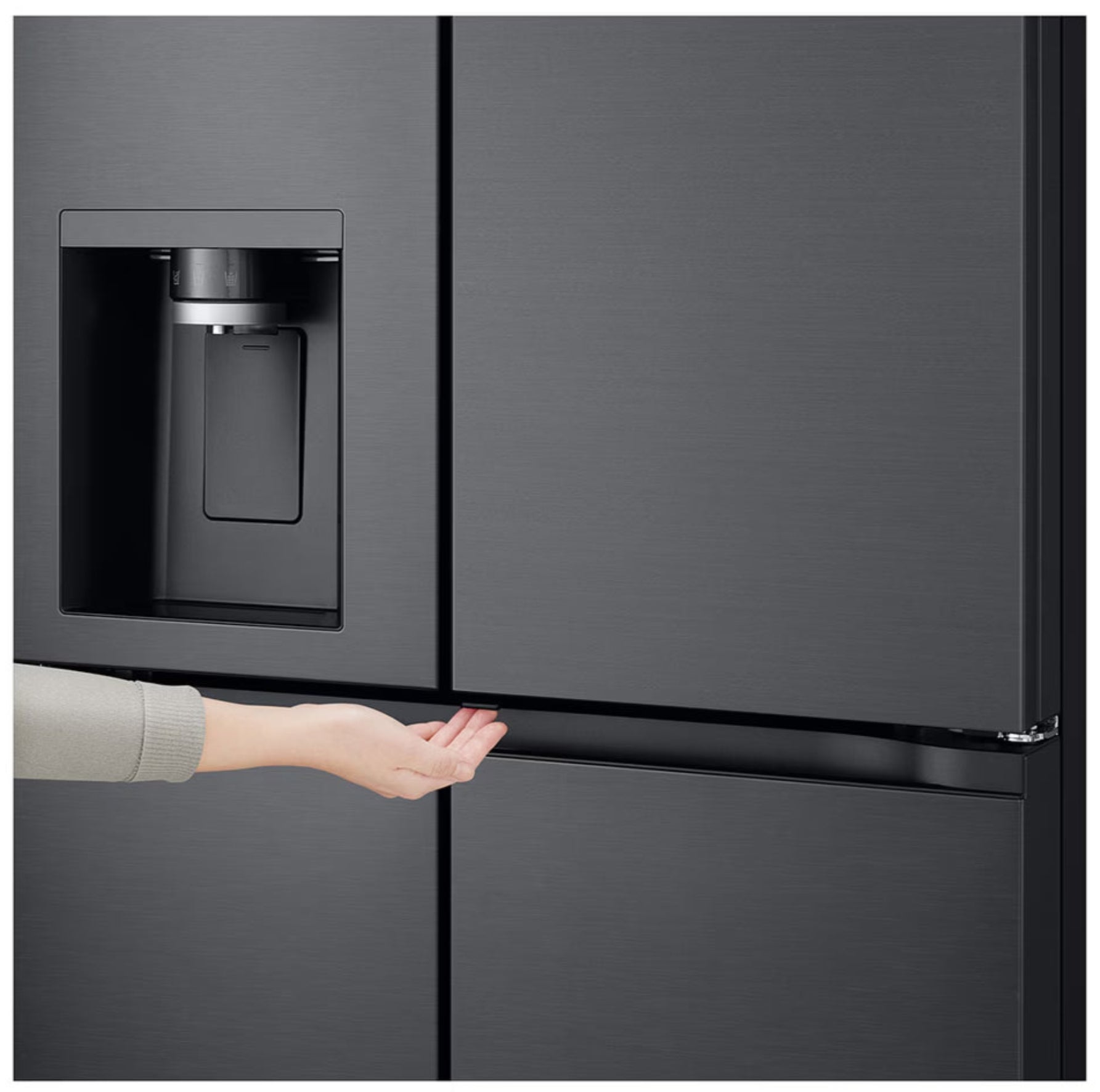LG 679L Multi Door Fridge Black GC-J24FFCBB