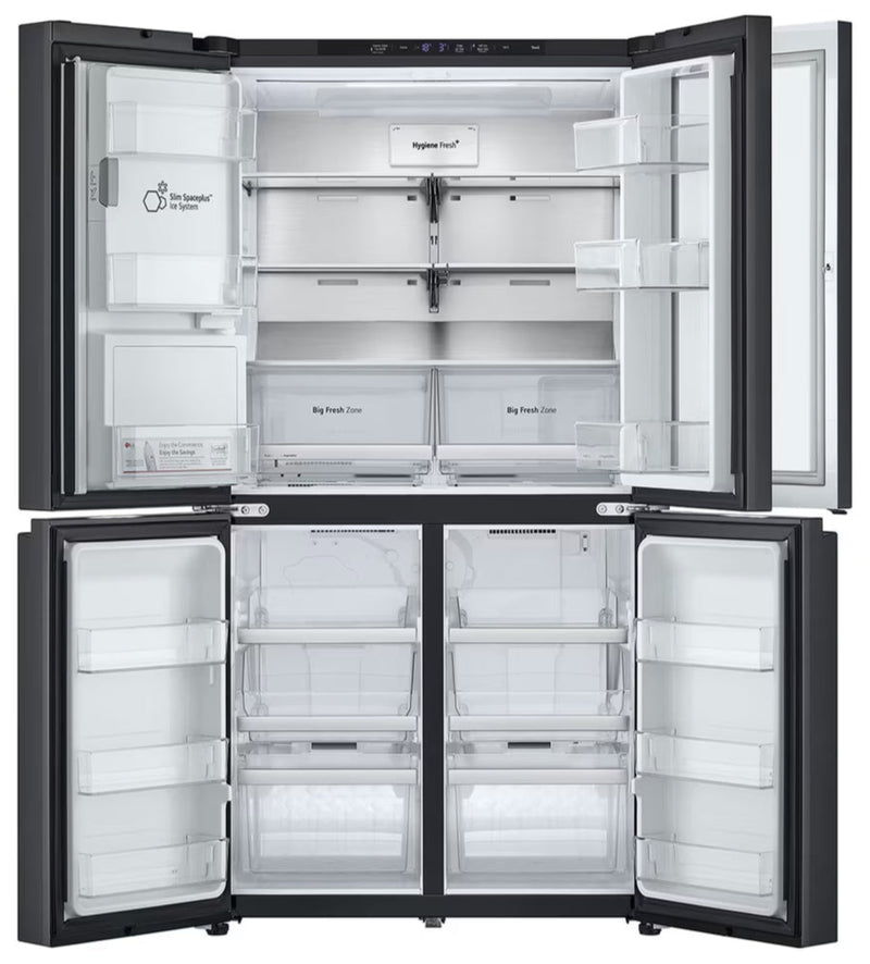 LG 679L Multi Door in Door With UVnano Fridge Black GC-J24FFCBB-4