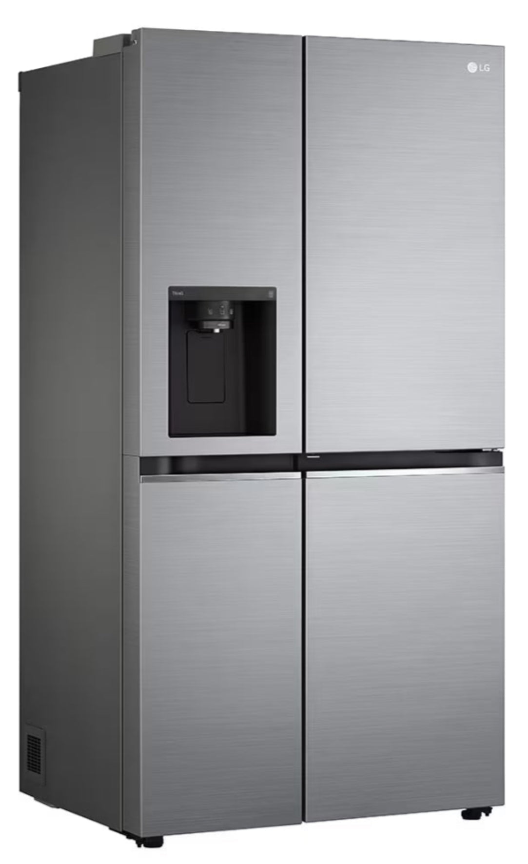 LG 611L Side By Side Fridge Silver GC-J257SLSS