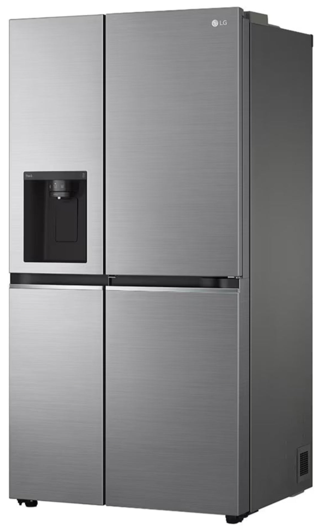 LG 611L Side By Side Fridge Silver GC-J257SLSS