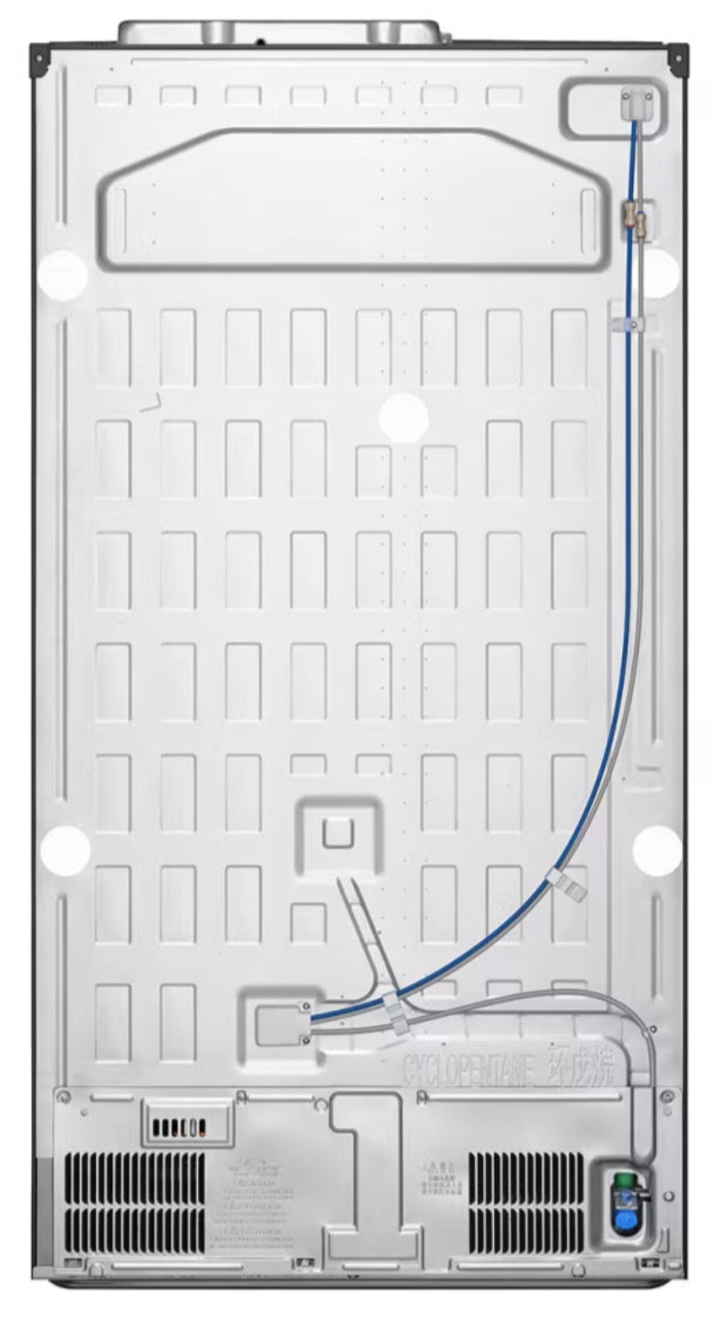 LG 611L Side By Side Fridge Silver GC-J257SLSS-4