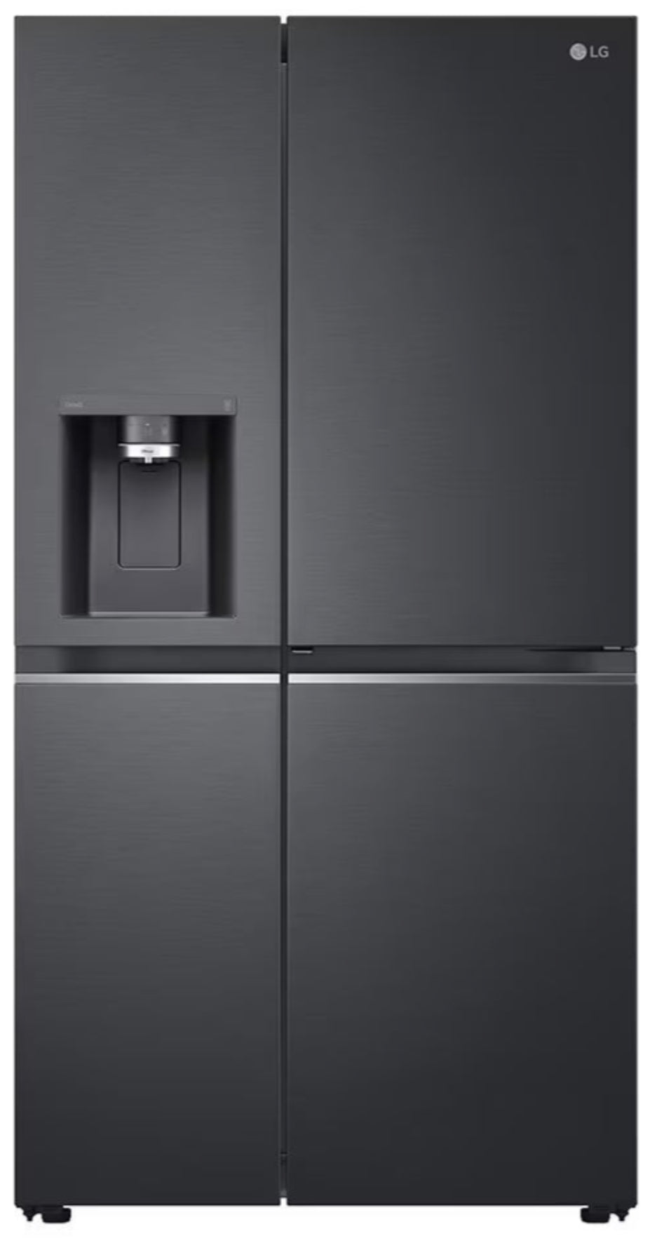 LG 762L Side By Side Fridge Black GC-J307CQFS