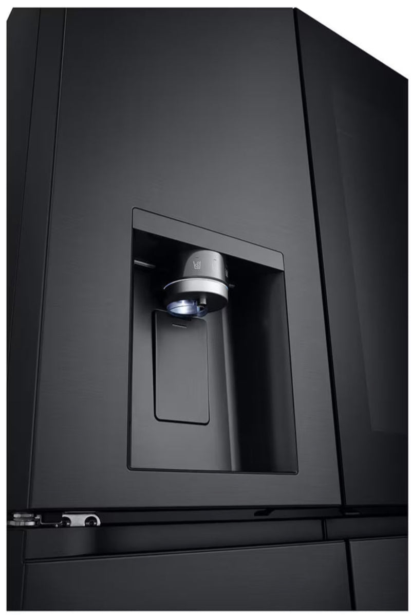 LG 733L French Door Fridge With UVnano in Black GC-X31FFCRL-10