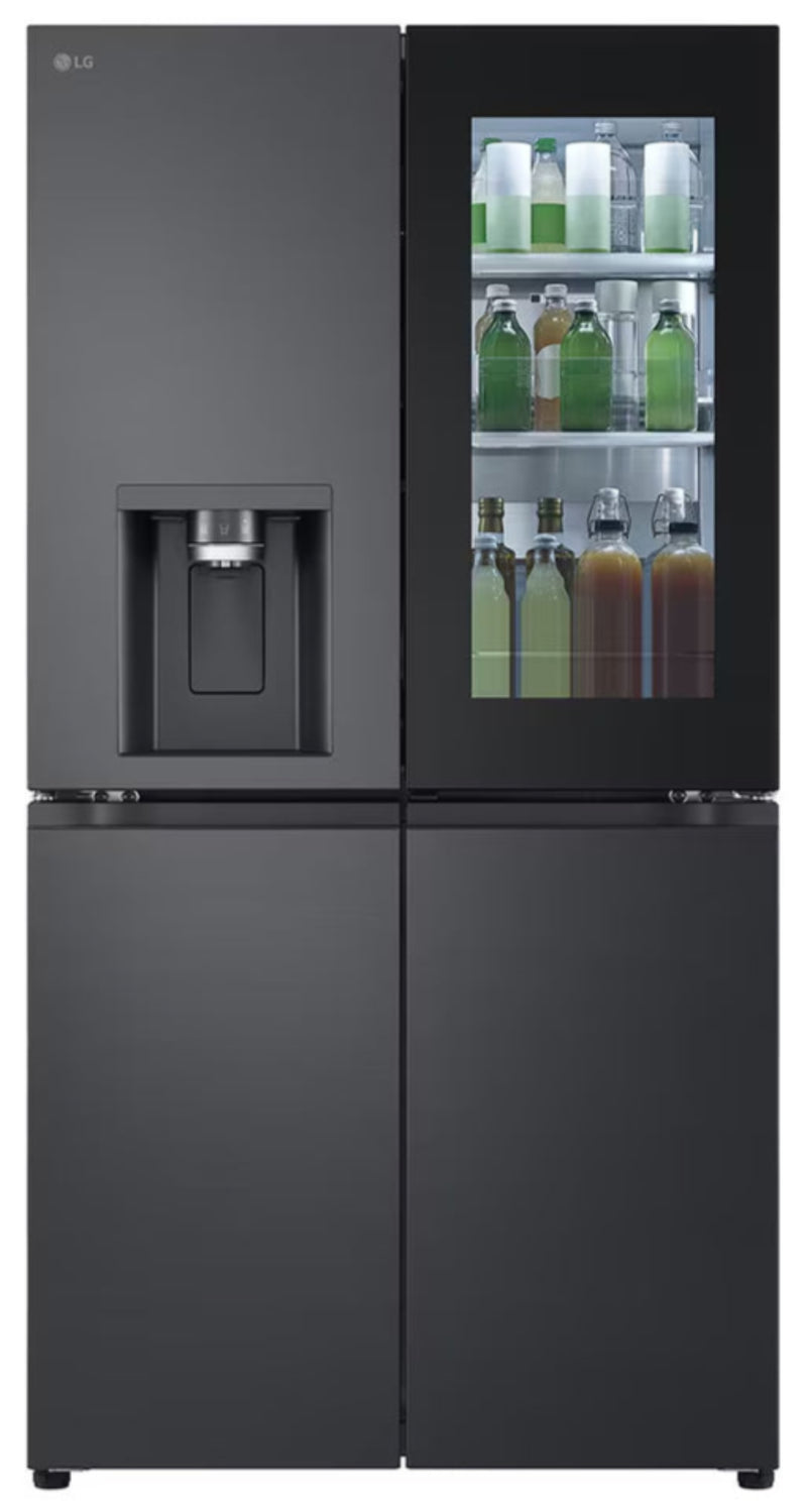LG 733L French Door Fridge With UVnano in Black GC-X31FFCRL-1
