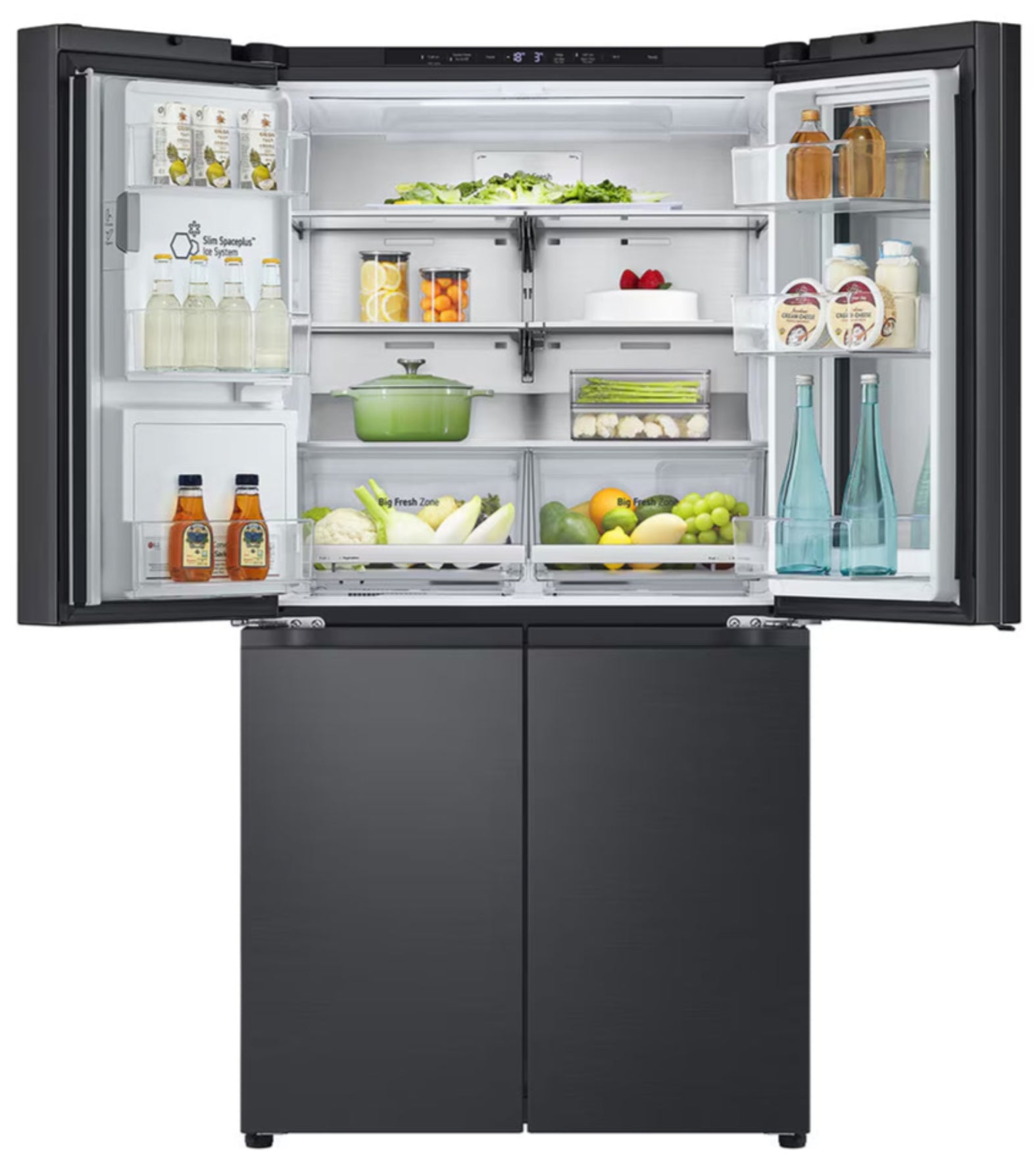 LG 733L French Door Fridge With UVnano in Black GC-X31FFCRL-4