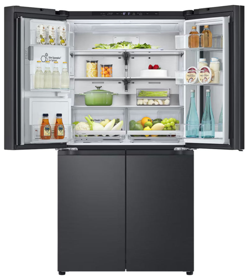 LG 733L French Door Fridge With UVnano in Black GC-X31FFCRL-4