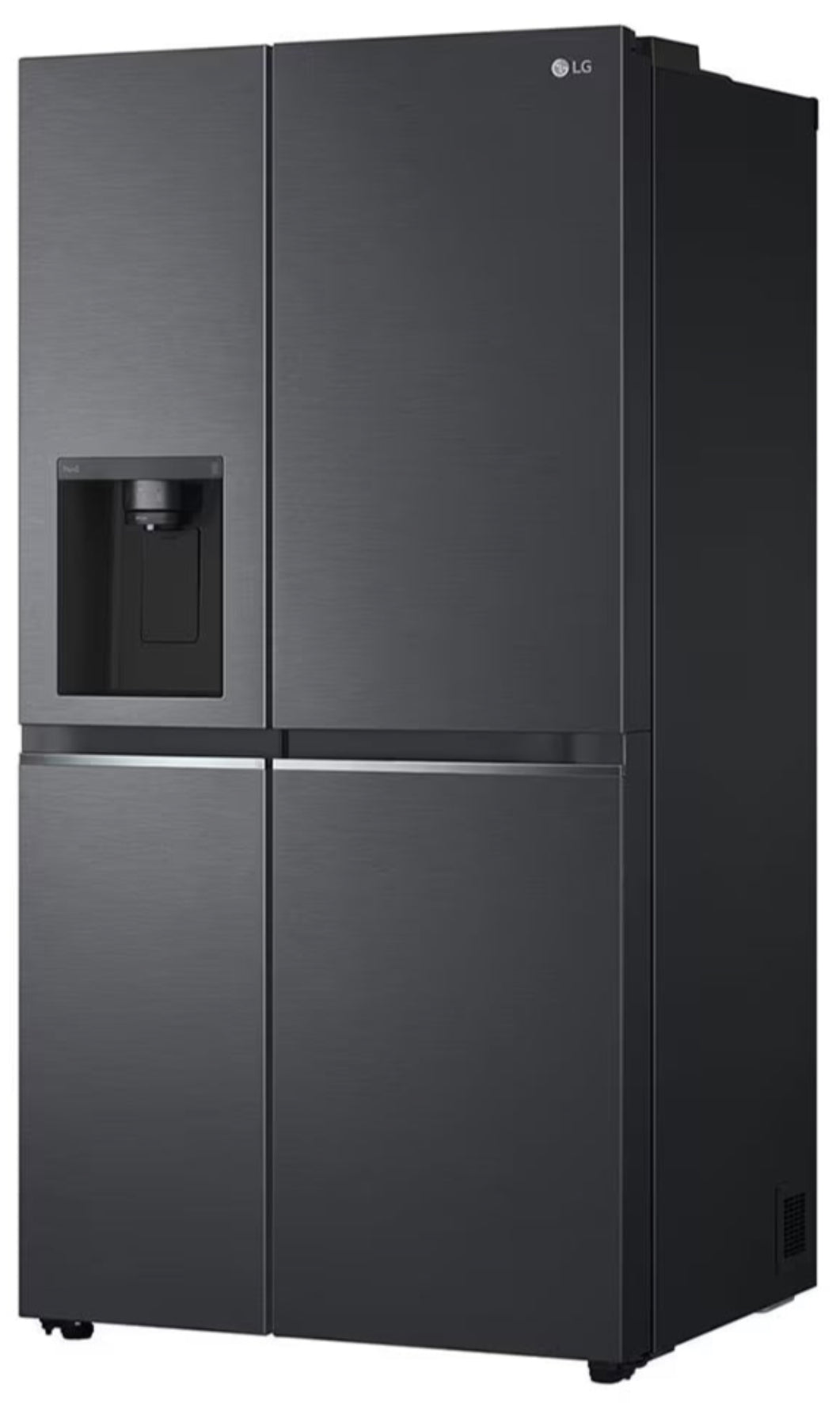 LG 611L Side by Side Fridge Black GC-L257SQSL