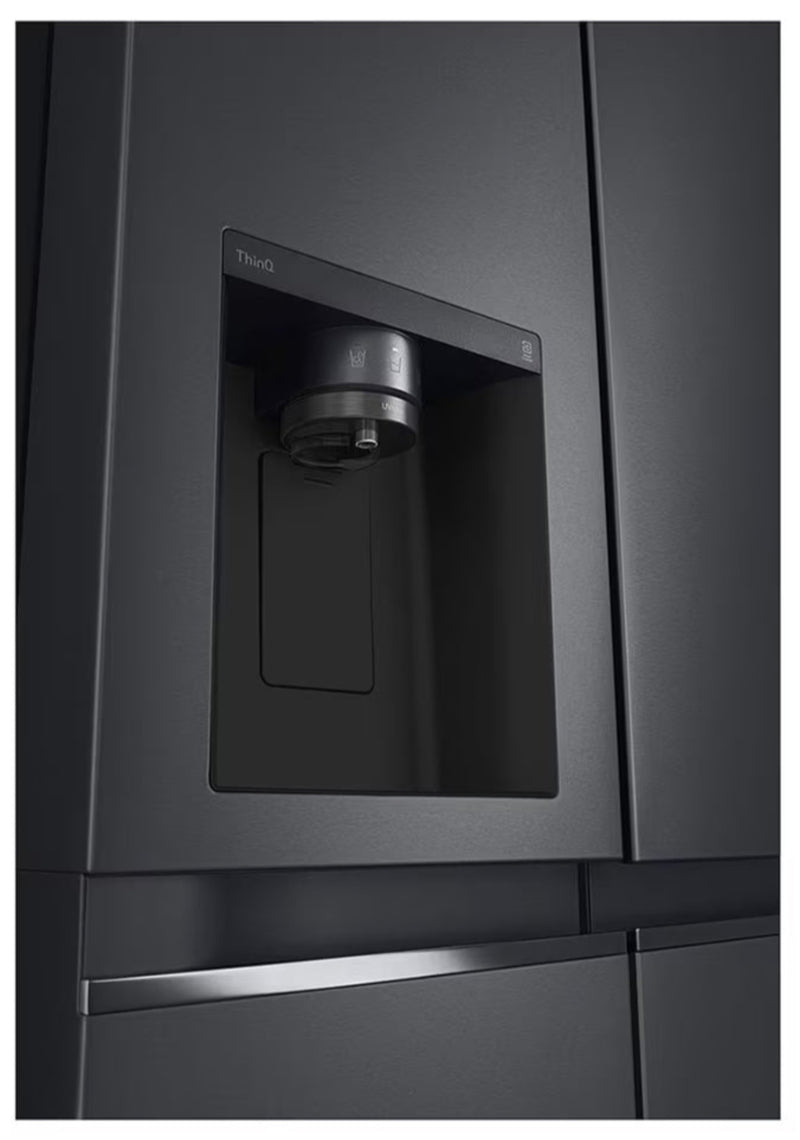 LG 611L Side by Side Fridge Black GC-L257SQSL-12