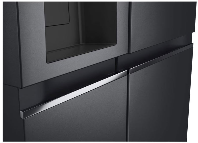 LG 611L Side by Side Fridge Black GC-L257SQSL-4