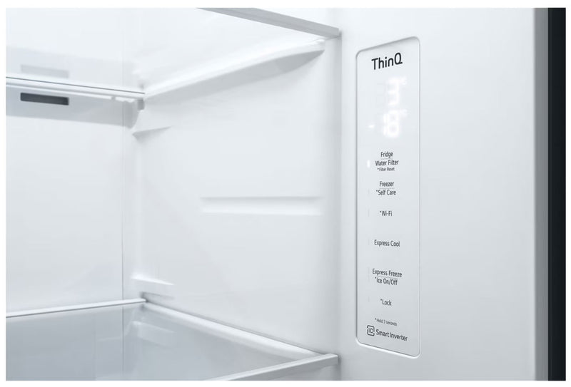 LG 611L Side by Side Fridge Black GC-L257SQSL-5