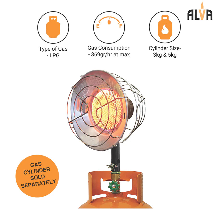 Alva - Infrared Tank Top Heater Stainless Steel GCH001