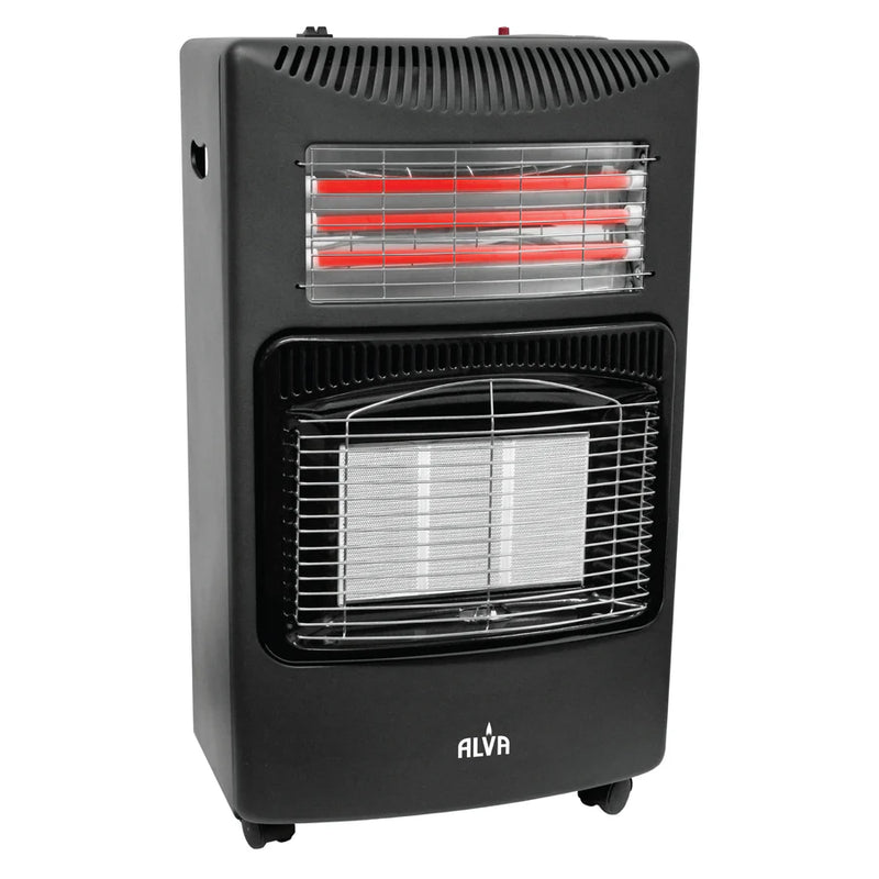 Alva Gas-Electric Heater Black GH309-6