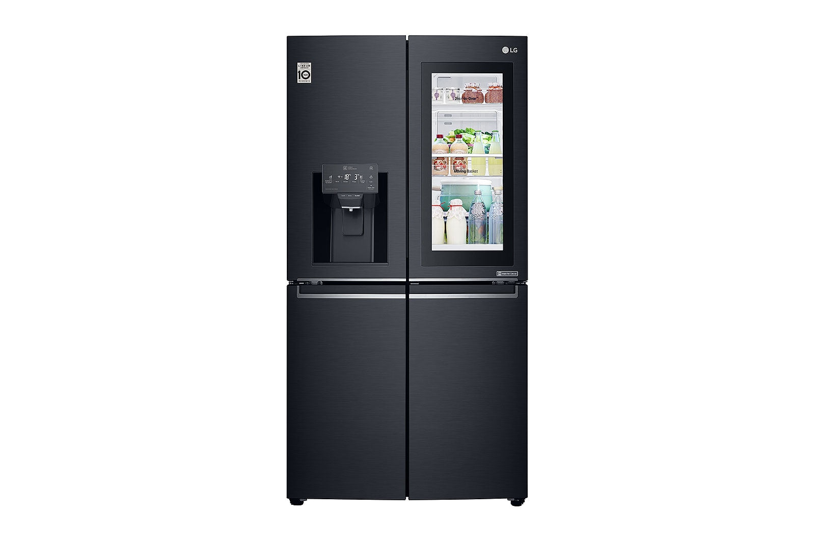 LG 716L Multi Door Fridge Black GR-X31FMQRL