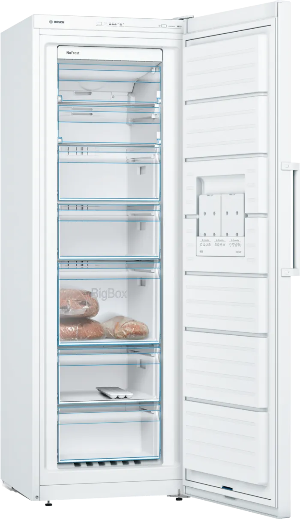 Bosch 225L Upright Freezer White GSN33VW31Z-2