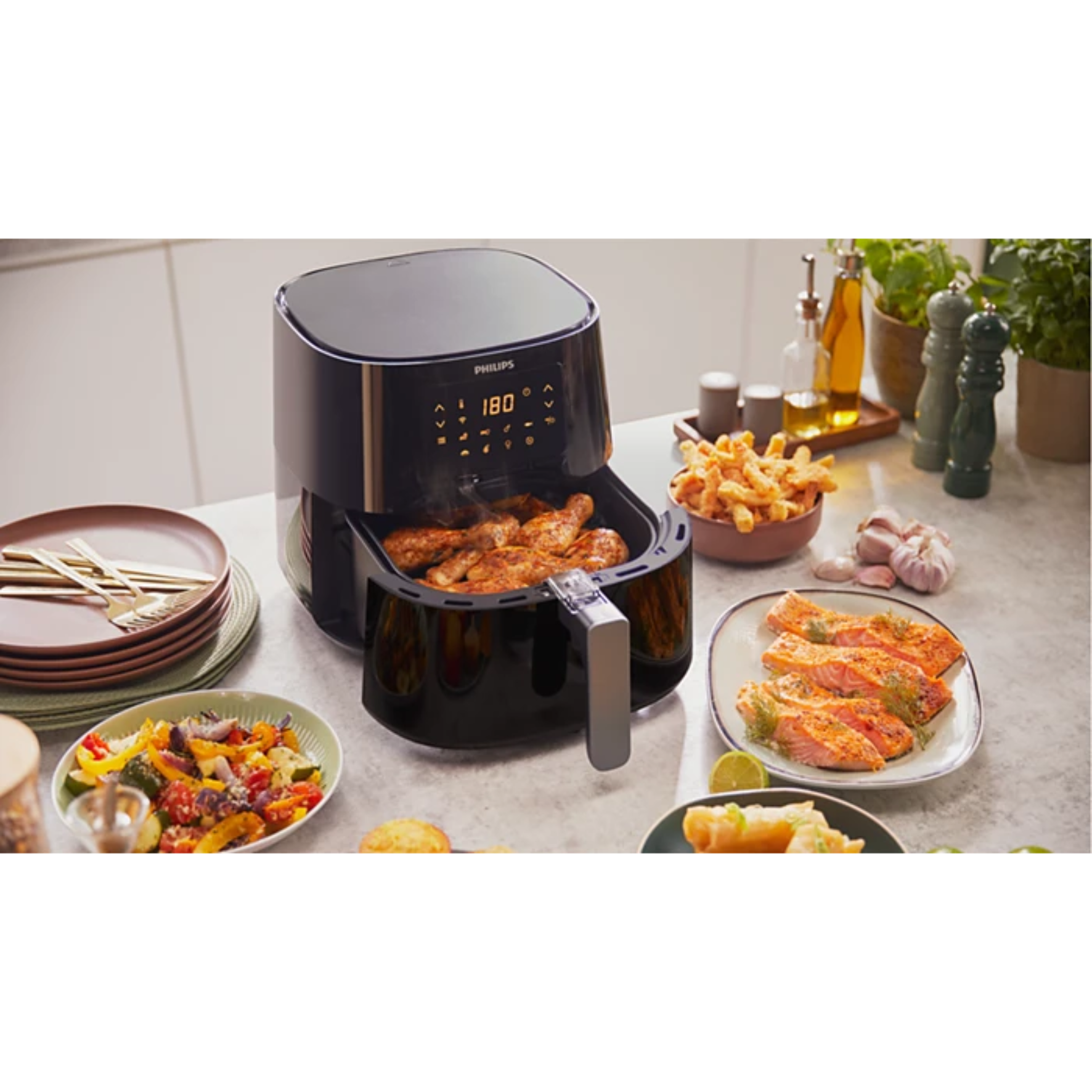 Philips Air Fryer Black HD9280/91