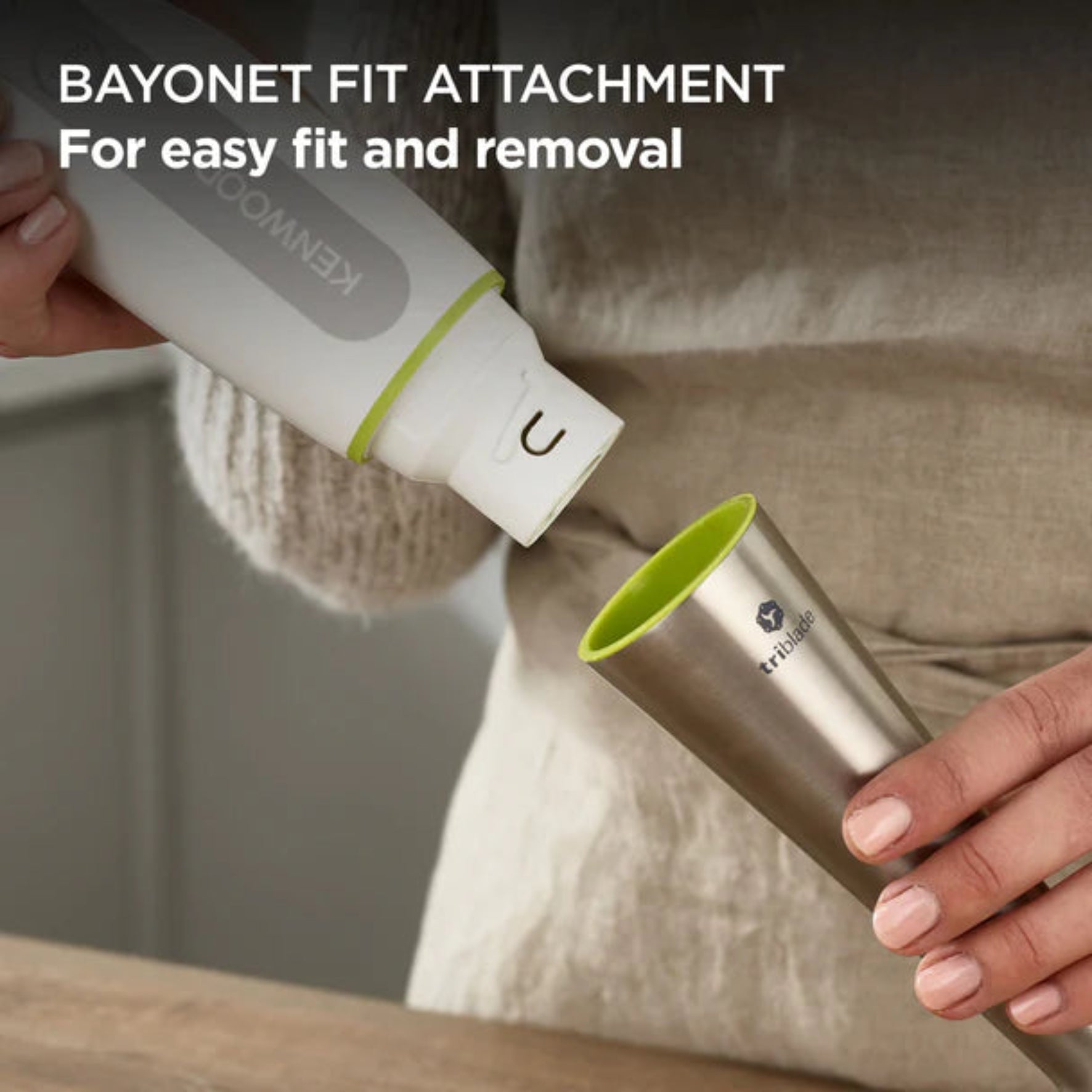 Kenwood Triblade Hand Blender White HDP106WG