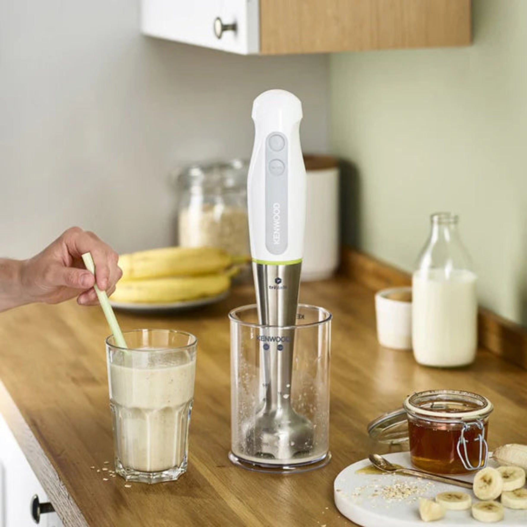 Kenwood Triblade Hand Blender White HDP106WG-8