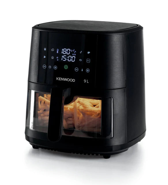 Kenwood 9L Air Fryer with Grill function and window Black HFG92.000BK-1