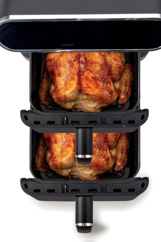 Kenwood Vertical Duo Digital Air Fryer 11L Black HFV11.000BK-17