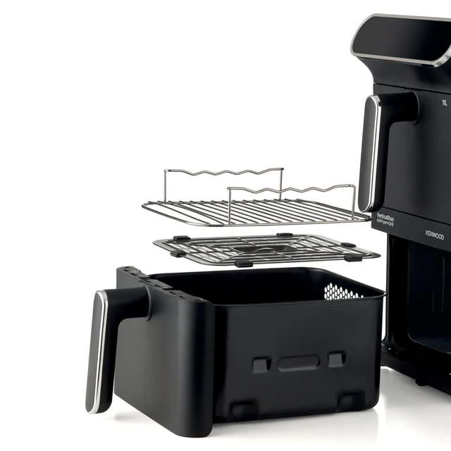 Kenwood Vertical Duo Digital Air Fryer 11L Black HFV11.000BK-5