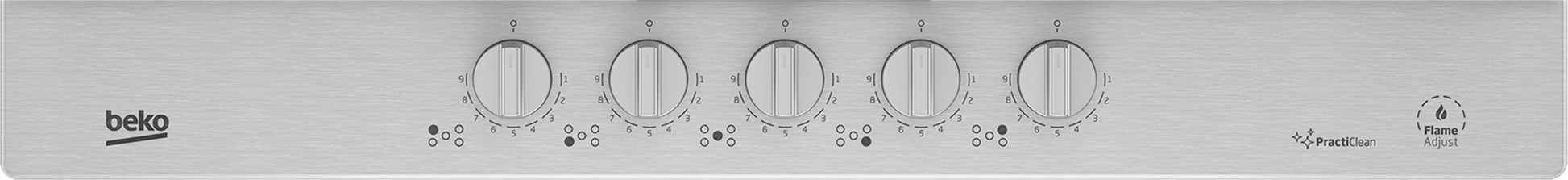 Beko Gas Hob Stainless Steel HIAW75226SXE-5