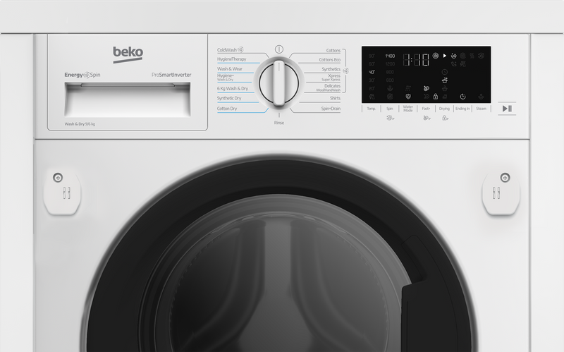 Beko Integrated 9/6kg Washer Dryer White HITV8736B0HTN-4