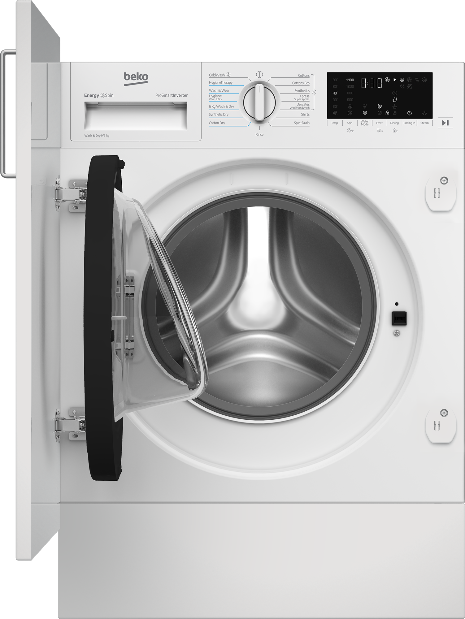Beko Integrated 9/6kg Washer Dryer White HITV8736B0HTN-2